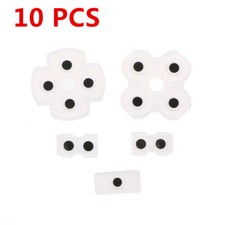 New 10 SETS 5 in 1 Rubber Conductive Adhesive Pad Set For SONY PS4 Controller