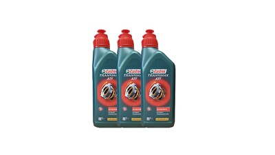 CASTROL TRANSMAX DEX III MULTIVEHICLE 3x 1 LITER  ZF TE-ML, 04D, 14A, Getriebeöl