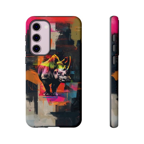 Abstract Rhino Phone Case for iPhone, Samsung Galaxy, Pixel - 第 68/93 張圖片