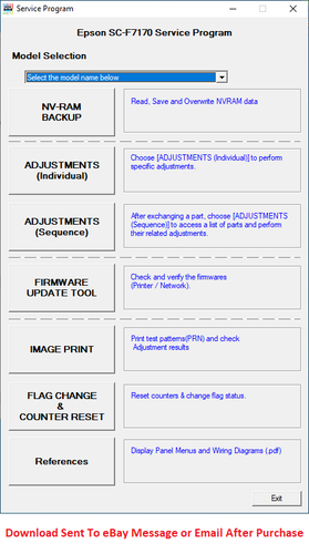 Epson Plotter Service Program Stylus Pro, SureColor SC, T, F, P + Service Manual - Picture 30 of 106