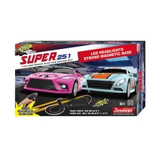 Joysway oysway: Super 251 USB Power Slot Car Racing Set, LED Headlights, Stro...