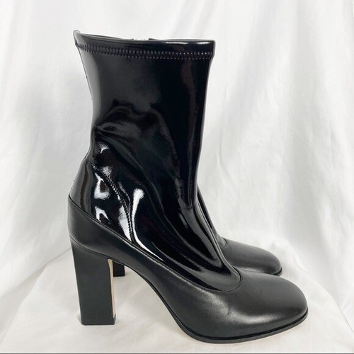Wandler Lesly Patent Leather Boots Size 39.5 - Picture 3 of 11