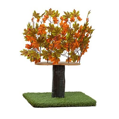 2ft Cat Tree with Leaves Made in USA, Cat House & Cat Activity Tree for Indoo...