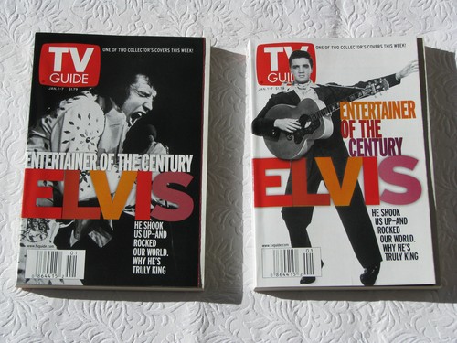 Elvis Presley - TV Guide Entertainer Of The Century, Jan, 2000 (2er Set) - Bild 1 von 6