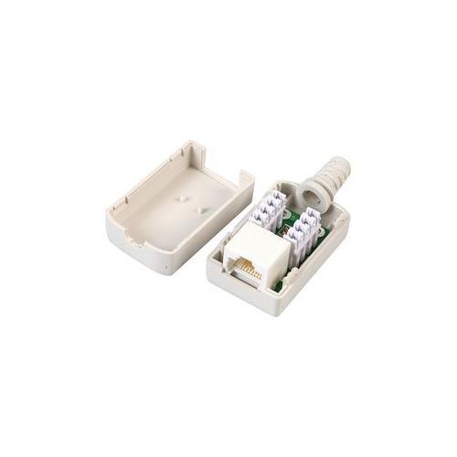 Enchufe en línea RT17729 SILWH Tuk Rj45 Cat6 blanco - Imagen 2 de 2
