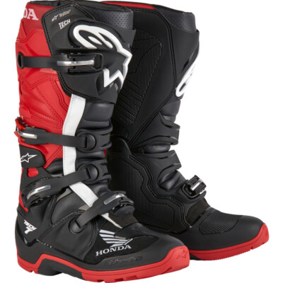 Alpinestars バイクブーツ ブラック/レッド テック7 Alpinestars Tech 7 Enduro Drystar Boots Black/Red 9 | eBay