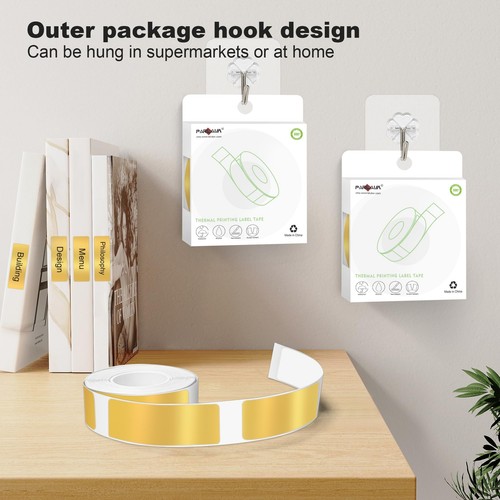 14 X 40mm 1/2" x 1 1/2" Waterproof Thermal Label 160pcs OEM Label Tape Roll f... - Picture 5 of 7