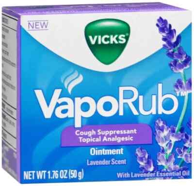 Vicks VapoRub Jar Ointment Lavender Scent 50G