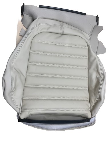 (649) Orig. VW PASSAT Sitzbezug Stoff/Leder Heizung beige 3C0881406BS UFN *NEU* - Bild 1 von 6