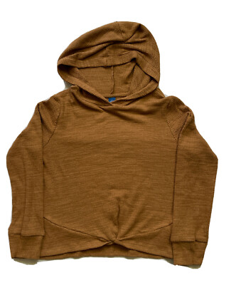Old Navy Kids Girls Pullover Hoodie Brown Size L (10-12) - NEW