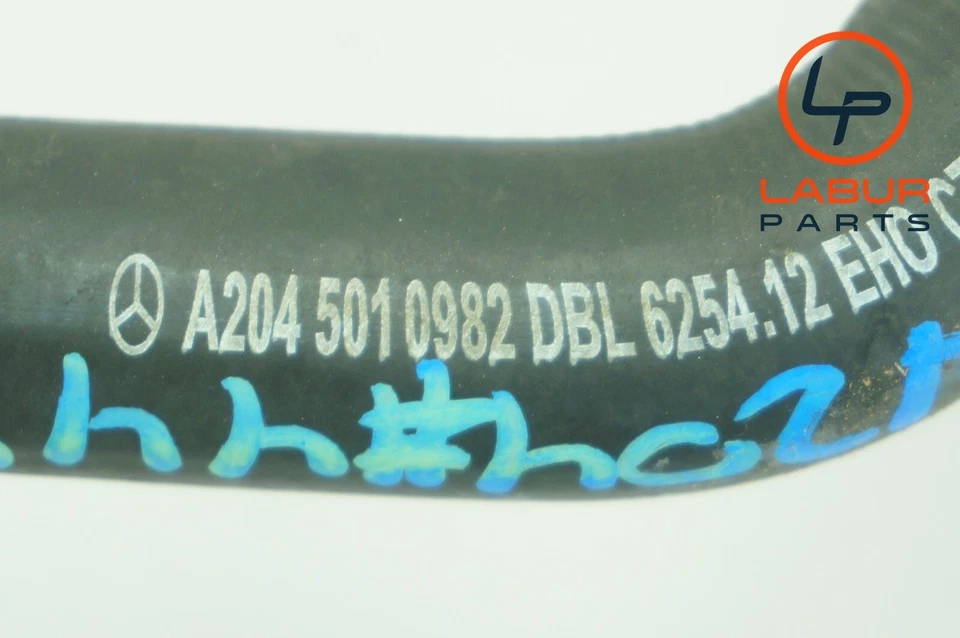 W204 08-12 梅赛德斯 C300 C350 GLK350 下散热器冷却液软管套装 C999 — 第 3/4 张图片