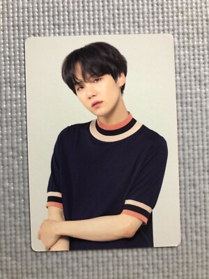 ⑦【SUGA】BTS LOVE YOURSELF Europe トレカ BTS SUGA Official Photocard LOVE YOURSELF EUROPE LYS blu-ray