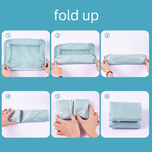 Storage Bags 9PCS Set Travel Organizer Suitcase Packing Set Storage D2T9 - Picture 2 of 9