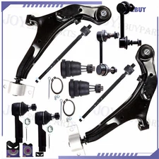 10X For 2000-02 03 Nissan Maxima GXE/SE Front Ball Joints Tie Rods Control Arms