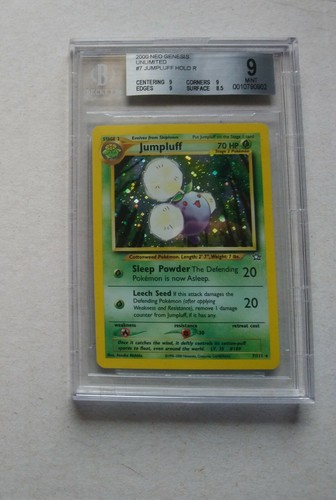 Jumpluff (Unlimited) graded BGS 9 for sale on eBay