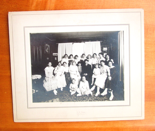 Antique / Vintage Photograph of a Gay Lesbian ? Wedding - Turn of the Century