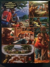 Smokey Bear 1000 Pieces Jigsaw Puzzle 20" x 28"