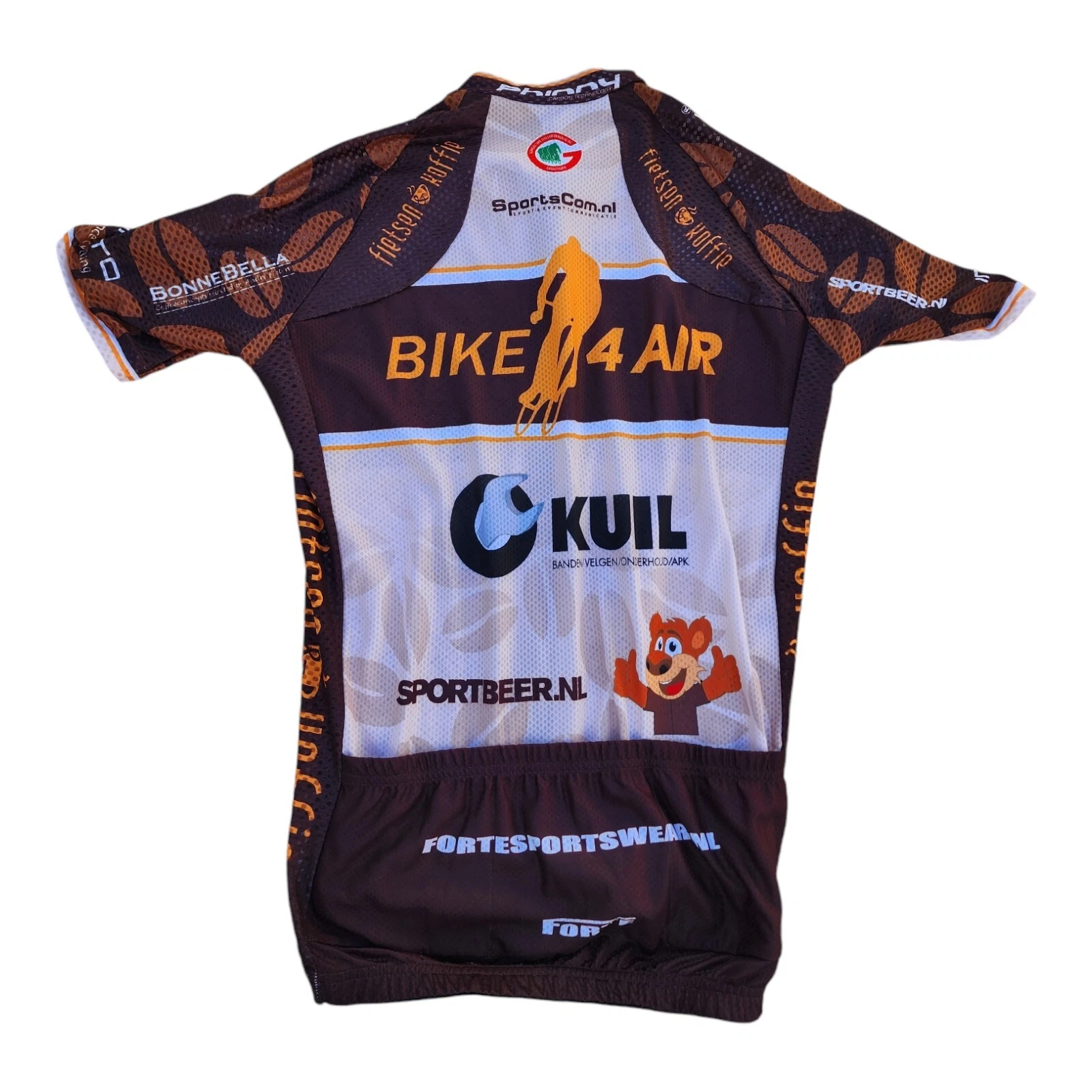 Forte Bike 4 Air Cool Cycling Jersey Shirt Dry Fit Lightweight