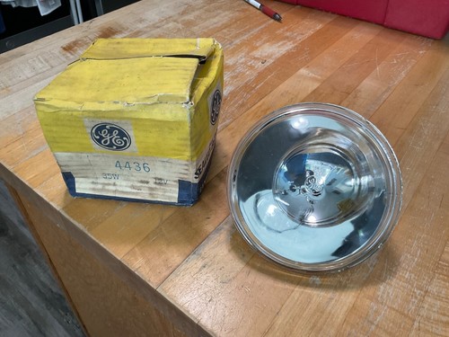 FARO VINTAGE GE NOS #4436 = 12V = LÁMPARA DE SEÑAL ORIGINAL - Imagen 7 de 8