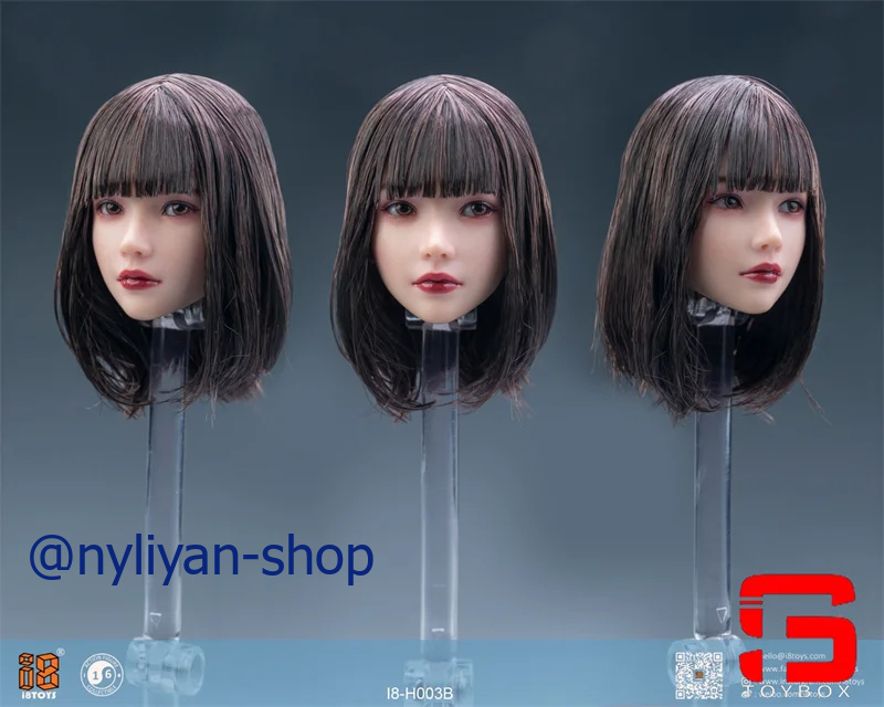 I8Toys I8-H003 1/6 Beauty Girl Yuki Movable Eye Head Sculpt