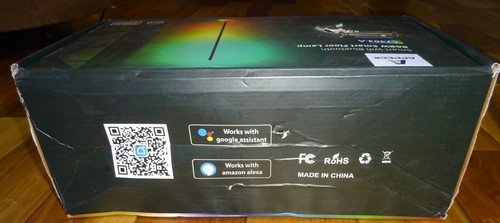 RGBW Smart LED Stehlampe & Eckleuchte mit DIY Anpassung Appeck C7403-A...NEU - Bild 12 von 14