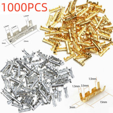 1000PCS Copper Buckle Connectors Electrical Wire Crimp Terminals kit 0.5-1.5mm