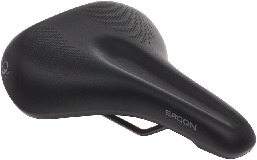 Гелевое седло Ergon ST Chromoly Black Женское маленькое среднее синтетическое туристическое седло