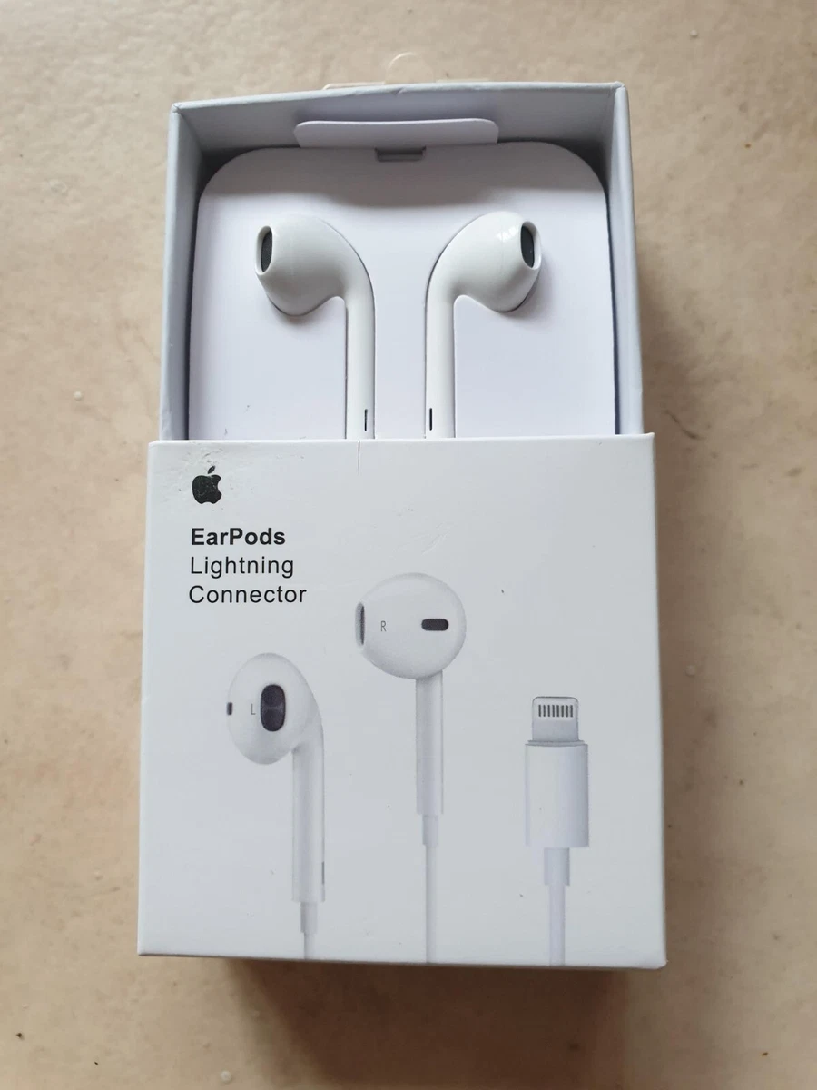 Apple EARPODS Lightning ORIGINAL 100% OFFICIEL écouteurs Iphone 8