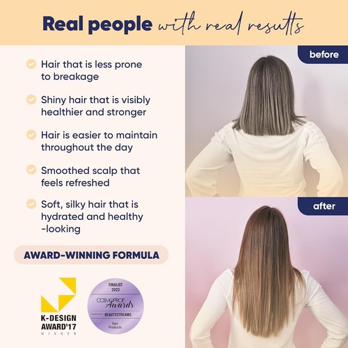 MOERIE ULTIMATE HAIR GROWTH SHAMPOO + CONDITIONER Biotin, Minerals , Amino Acids - Picture 4 of 7
