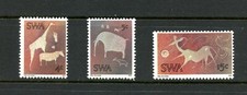 E271  Southwest Africa  1974  archaeology  Rock Carvings  (cat.  $9.25)    MNH