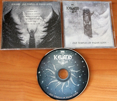 Iceland - Old Temples of Pagan Gods CD, Veles,Evilfeast, Dub Buk,Temnozor