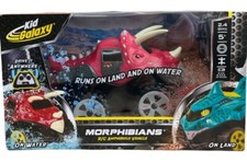 Coche de control remoto para niños Galaxy Morphibians RC vehículo anfibio tierra agua