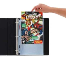 100 BCW Comic Book Album Pages Acid-Free PVC-Free Comic Book Protector Page
