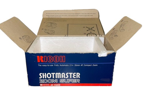 Vintage 1992 RICOH Fully Automatic 2.1x35mm Compact SHOTMASTER Zoom Super Camera - Picture 16 of 24