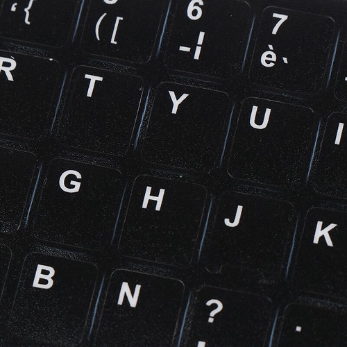 Waterproof Laptop Keyboard Stickers Spanish/French Korean/Thai Keyboard Layo FT - Picture 10 of 14