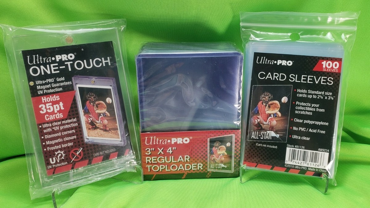 Resealable Card Sleeves 1000+ Beckett Shield Card Penny Sleeves  Mix Of  35pt & 130pt  Resealable Top Loader Bags (3.5" X 5")