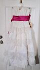 Rare Vintage Ruffle/Lace Prom Dress~80s~Nadine~Seventee n Magazine~Formal~5~Nwt