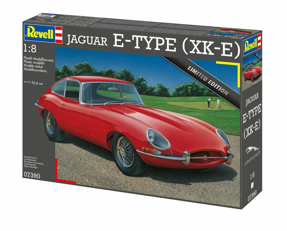 Revell 07390 1:8 Jaguar ( Xk-E ) Nuovo Conf. Orig. - Immagine 2 di 3