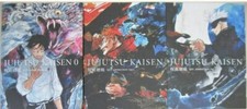 Jujutsu Kaisen Key Animation Limited Art Book Vol.0 & 1 & 2 Zestaw Manga Anime