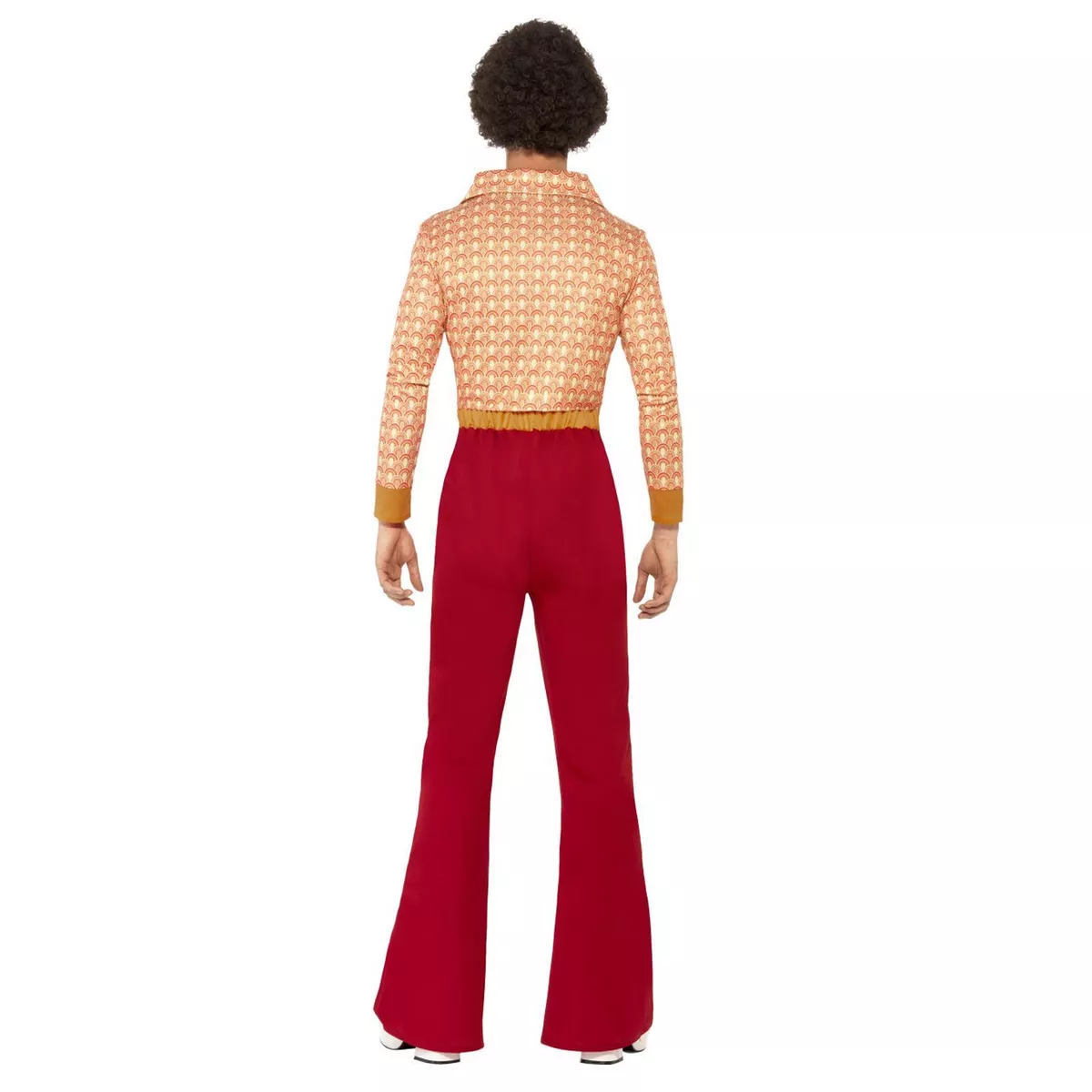 Adult Mens 1970 Disco Guy Retro Fancy Dress Costume Flares Hippy
