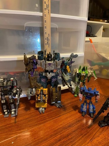 Combiners Wars Combaticons Transformers G1 KO Bruticus Swindle Onslaught Vortex - Picture 10 of 16