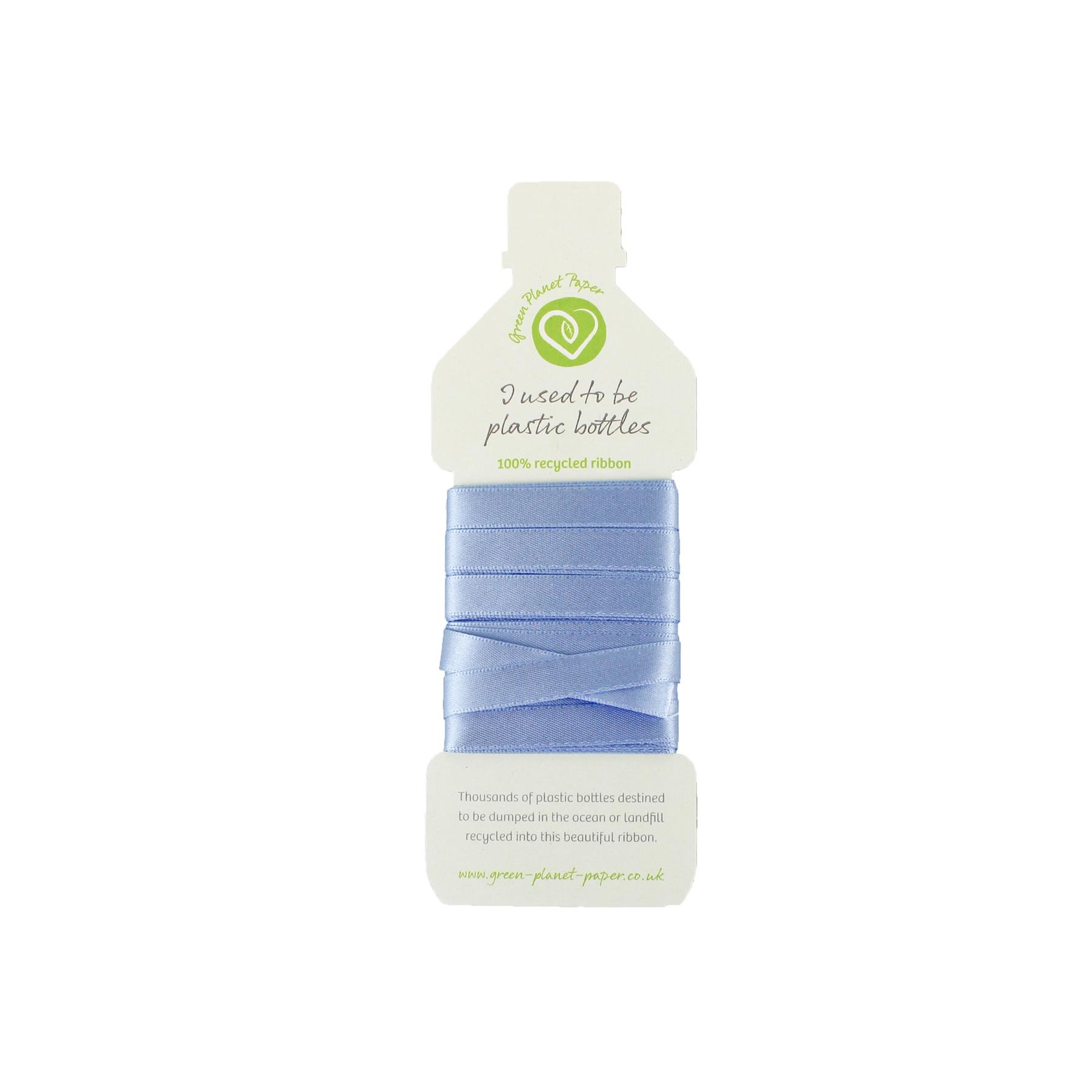 Green Planet Paper - Eco Friendly Ribbon - Baby Blue