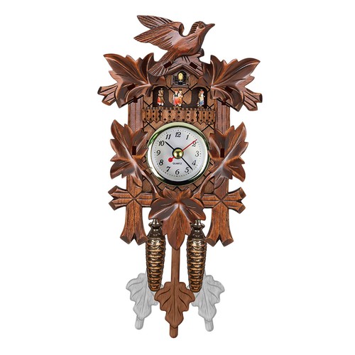 Antico Orologio a Cucù Movimento al Quarzo Orologio da Parete Casa Ottimo Regalo - Foto 6 di 7