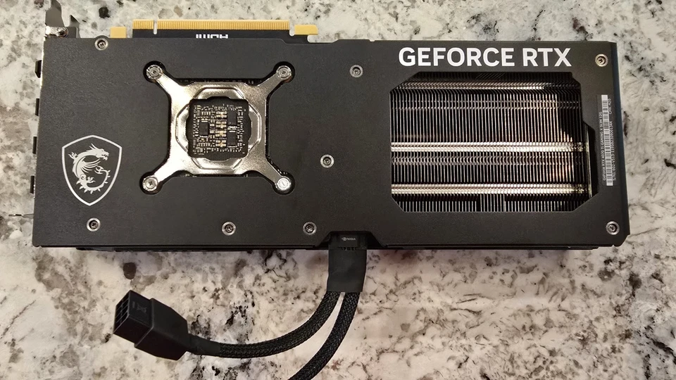 MSI NVIDIA GeForce RTX 4070 Ti GAMING X SLIM 12G GDDR6X 12GB VIDEO CARD GPU - Image 2 of 3