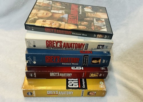 Grey's Anatomy Seasons 1-5 TV Series DVD Box Sets Bundle 1 2 3 4 5 Medical Drama - Picture 2 of 3