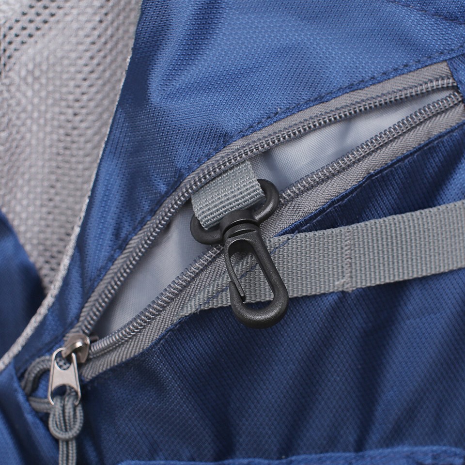 Kylebooker Fly Fishing Vest Pack Adjustable for Men and Women Blue | eBay
