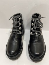 3.1 Phillip Dylan Lace-up Hiking Botties Black  Women's Eu 38.5/us 8.5 Nwob