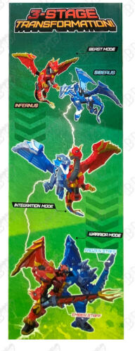 SUPER 10 DRAGONIUS Double Dragon Transforming Robot Action Figure Youg Toys 2022 - Picture 10 of 12