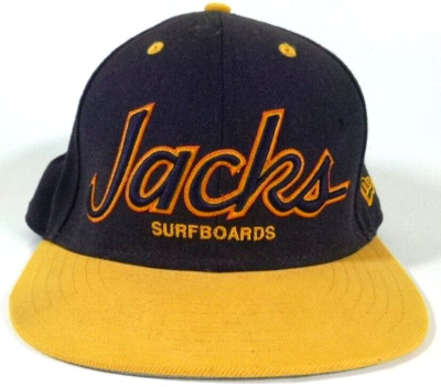 New Era-Jack's Surfboards Snapback Hat, Embroidered Logo, Casual Beach Hat