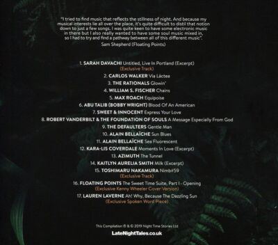 FLOATING POINTS - LATE NIGHT TALES: FLOATING POINTS NEW CD